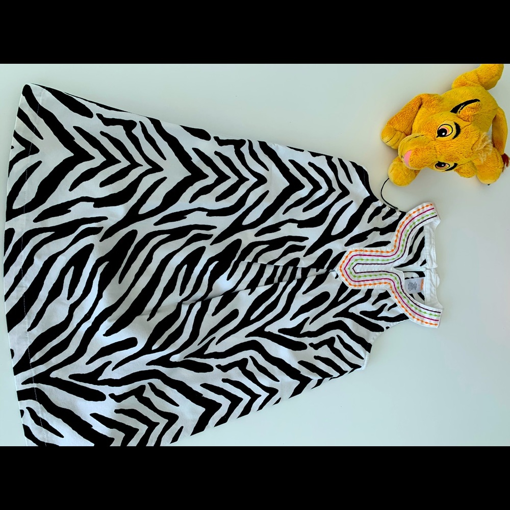 Gymboree Zebra print casual dress
